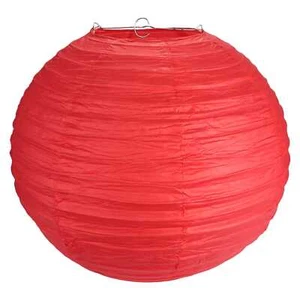 Red Paper Round Lantern 35cm Birthday Party Supplies Decorations - Picture 1 of 2