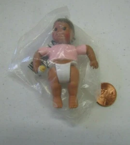 New! Fisher Price Loving Family Dollhouse African American Baby Boy Girl In Pink - Picture 1 of 3