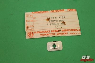 NOS Kawasaki H1 H2 A1 A7 W1SS F3 F7 Lens Unit Fitting Nut 23020-009 - Image 1 of 4