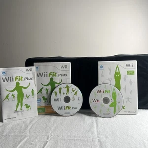 Wii FIT + Wii FIT Plus Nintendo Wii Game Complete PAL FREE POSTAGE - Picture 1 of 6