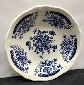 Ironstone Blaue Nelke 6,5 Zoll Suppenschüsseln 8er Set Hergestellt in Japan  - Bild 1 von 14