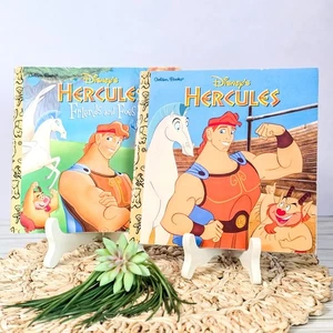 📚 Vintage 1997 Disney Hercules Golden Book Bundle (2 Softcover) Guter Zustand - Bild 1 von 4