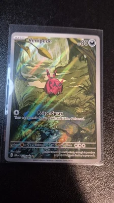 Pokémon Venipede Black Bolt Holo Card 132/086 TCG - Image 1 of 2