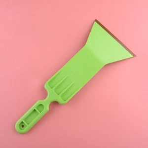 Green Window Tint Wrap Tool Film Auto Paddle Bulldozer Squeegee Handle Scraper - Picture 1 of 4