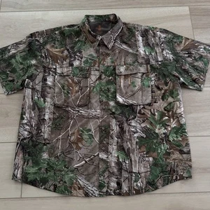 Game Winner Real Tree Xtra Green Shirt Mens 3XL Camo Vented Back Hunting - Picture 1 of 10