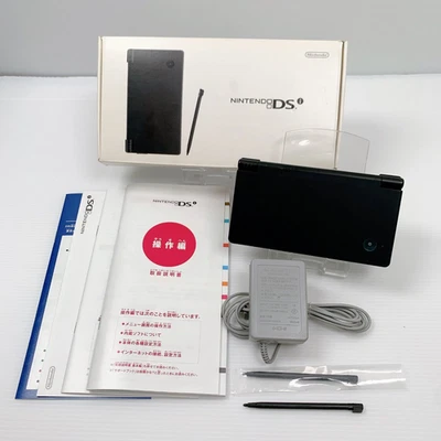 Nintendo DSi TWL-001 Black Console Boxed Set Tested w/ Charger Stylus Japan - Image 1 of 4