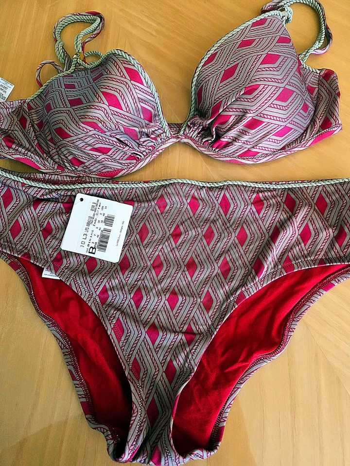 HERMOSO CONJUNTO DE BIKINI LA PERLA TALLA 14 NUEVO CON ETIQUETAS Foto 1 de 4