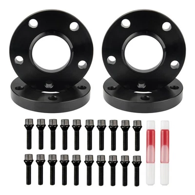 4x 15mm+20mm Wheel Spacers 5x120mm 72.56mm With M12x1.5 Bolts For BMW 328i Z3 Foto 1 de 4