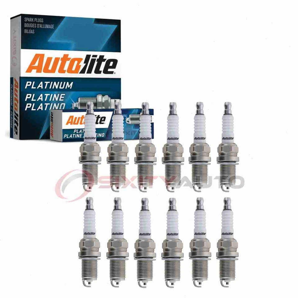 12 bujías Autolite Platinum para BMW 760Li 2003 encendido secundario bu Foto 1 de 4