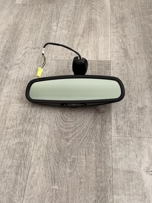 98-03 JAGUAR XJ8 XJR XK8 CENTER FRONT REAR VIEW MIRROR AUTO DIM 6 WIRE OEM - Image 1 of 4