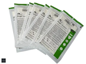 10 pares de guantes quirúrgicos de látex con indicador de biogel talla 5,5 caducidad 07-26 30455 - Imagen 1 de 2