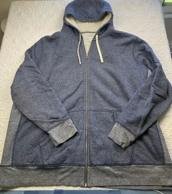 Chaqueta con Capucha Sonoma 3XB Cremallera Completa Bolsillos Cálidos Foto 1 de 4