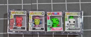 Funko Bitty POP! 448 Muñeco de Nieve Jack + Oogie Boogie + Cerradura + Amortiguador + Estante - Imagen 1 de 9
