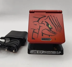 Nintendo Game Boy Advance SP IPS V5 LCD Groudon Edition Handheld-Spielkonsole - Bild 1 von 7
