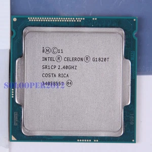 Free shipping Intel Celeron Dual-Core G1820T LGA 1150 (SR1CP) CPU Processor - Picture 1 of 1
