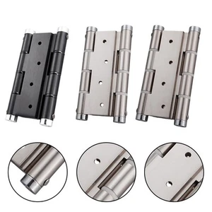 Double Door Hinge 5 Inch Spring Folding Design Automatic Closure for Safe Use - Picture 1 of 24