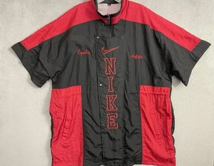 Cortavientos Nike Manga Corta De Colección Negro-Rojo Para Hombre Talla XL RARO - Imagen 1 de 24
