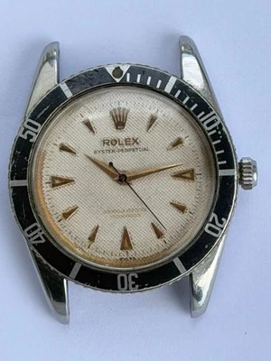 Raro Rolex Submariner Automático De Colección Modelo 6204 Años 50 1ª Generación Foto 1 de 4