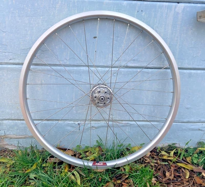 White Industries 26" Velocity Cliffhanger Rueda de disco delantera Plata 32h Foto 1 de 4