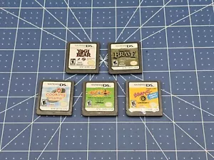 Nintendo DS Video Game Lot Cooking Mama, Yogi Bear, Brave, Ener-G & Whac-a-mole - Picture 1 of 7