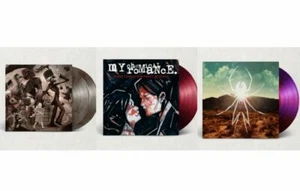 3x NEW rare Vinyl Lp record MCR my chemical romance Gerard way purple red & grey - Picture 1 of 12