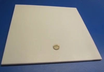 Kmac PTFE Virgin Sheet, 1/4" - .250" x 12" x 12" White - Image 1 of 4