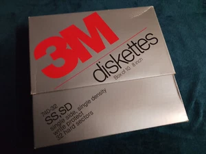 Ten 3M Branded 8 Inch Floppy Disks - NOW HALF PRICE - Photo 1/10
