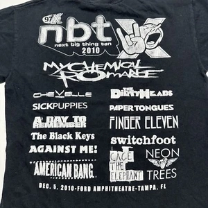 Next Big Thing T Shirt Men’s Small 2010 97X Tampa FL My Chemical Romance Band - Picture 1 of 8