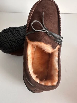 ZAPATILLAS ESTILO MOCASÍN HOMBRE TALLA 8 MARRÓN Foto 1 de 4