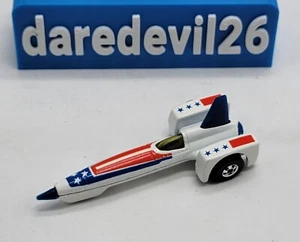 Vintage 1982 HOT WHEELS Tricar X8 White Blackwall Malaysia Loose 1/64 Diecast - Picture 1 of 8