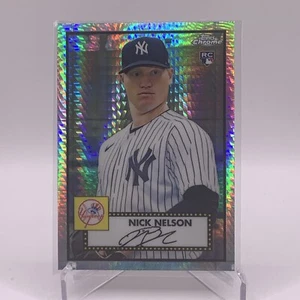 2021 TOPPS Platinum Anniversary Baseball Nick Nelson X-Fractor Refractor RC #107 - Picture 1 of 2