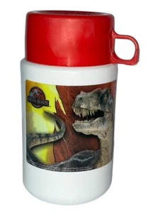 Termo Marca Jurassic Park 3 Lonchera Aislada Termo Bebida con Taza y Tapa - Imagen 1 de 12