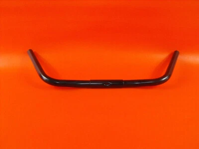 Retro Vintage Fahrrad Lenker Fahrradlenker Aluminium schwarz NOS #21 - Bild 1 von 2