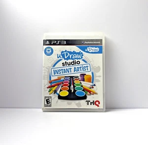 UDraw Studio Instant Artist Sony PlayStation 3 PS3 CIB completo + manuale testato - Foto 1 di 5