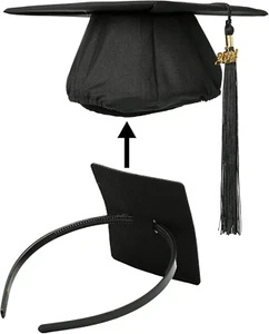 Graduation Cap Headband, Firm Anti-Fall Hair Band for Graduation Cap, Hat Access - Picture 1 of 12