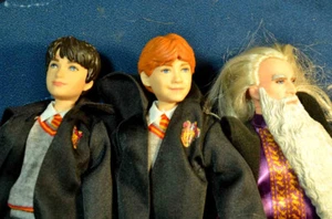 Lot 3 poupées mannequin Harry Potter Mattel  25cm / 30cm - Imagen 1 de 5