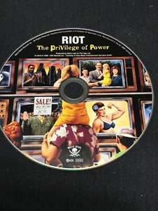 Riot The Privilege Of Power - DVD Disc Only - Replacement Disc - Picture 1 of 1