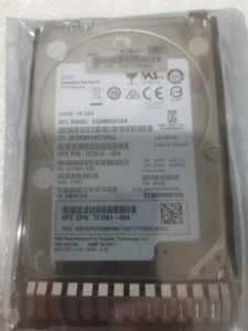 NEW 785069-B21 785411-001 HPE 900GB 12G 10K SFF 2.5" SAS SC HDD HARD DRIVE - Picture 1 of 3
