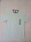 Nike Air Force 1 T-Shirt Light Blue Spell out On Back Mens Size Medium Red Tag