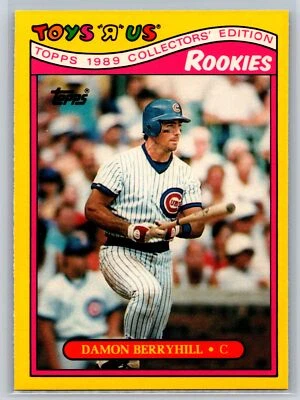1989  Topps Toys"R"Us Rookies #4 Damon Berryhill Cubs - Image 1 of 2