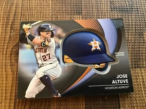 2022 Jose Altuve Topps Series 2 Batting Helmet Relic /299 BH-JA Houston Astros - Picture 1 of 2