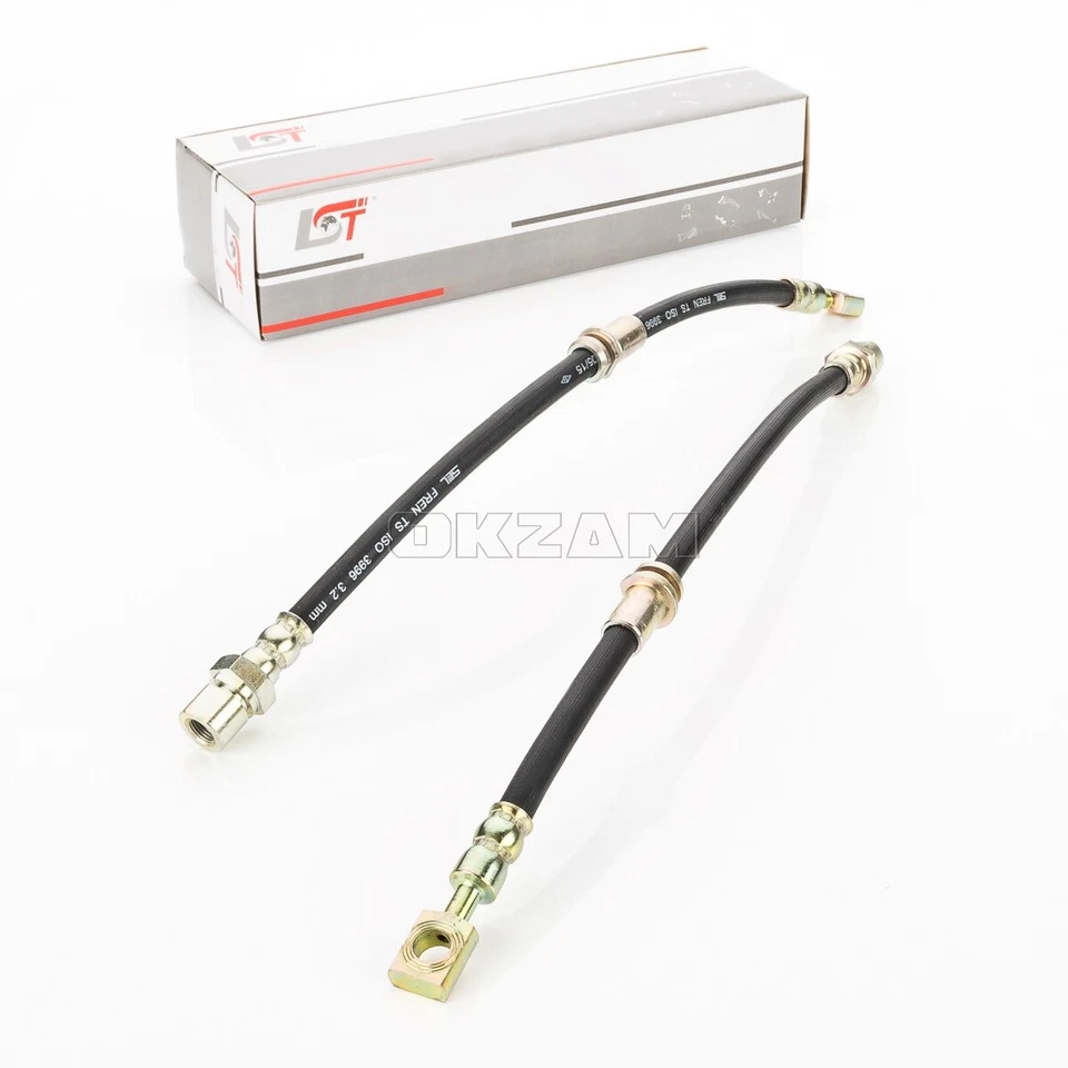 2X Manguera de Freno Para Opel Vectra B Frente - - Imagen 1 de 4