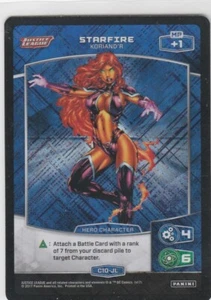 2017 Panini Metax Justice League Starfire Foil Parallel Common C10 - Bild 1 von 2