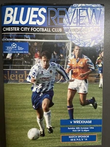Chester City v Wrexham(Division 2 94/5) 30/10/94 - Picture 1 of 2
