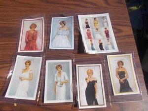 Lot von 7 ungeschnittenen Prinzessin Diana Togo Briefmarken von Republique Togolaise mit Echtheitszertifikaten - Bild 1 von 16