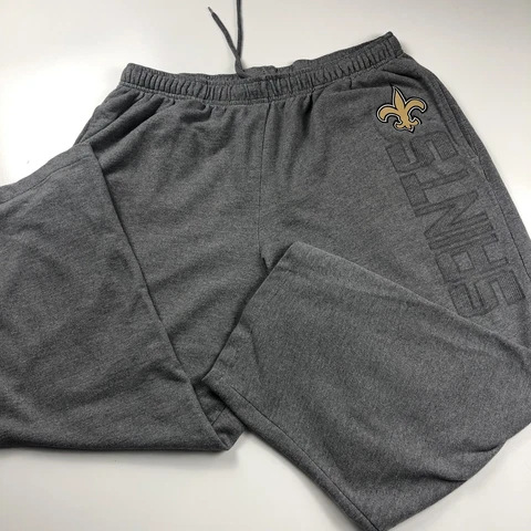 New Orleans Saints Sweatpants Xl 34w Big Leg Comfort Pants Cover