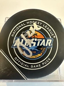 Oliver Ekman-Larsson Signed 2018 NHL Allstar Official game Puck - Picture 1 of 3