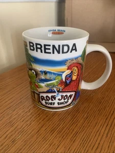 Taza de café de cerámica "Ron Jon Surf Shop-Cocoa Beach FL" con taza "Brenda" - Imagen 1 de 10