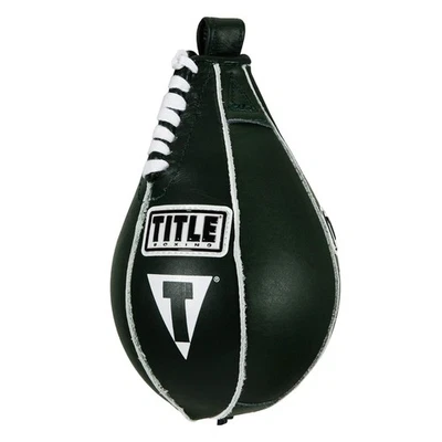TITLE Boxing Super Speed Bag, Green, 4 x 7 - Image 1 of 2