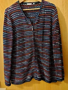 Schöne Strickjacke Damen / Größe 44 / Farbe bunt /  Marke Rabe - Bild 1 von 1